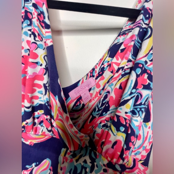 Lilly Pulitzer Sloane Maxi Dress in Pop Up For the Halibut, Small - Picture 3 of 9